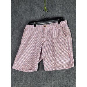 Vineyard Vines Plaid Shorts Flat Front Casual Summer Men Size 32‎ Preppy Casual